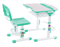 Парта и стул-трансформеры для детей FunDesk Colore Green