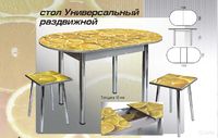 Стол Универсальный раздвижной 16 мм